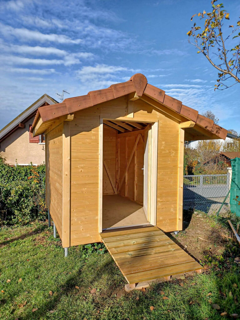 BATIBOIS, Bons-en-Chablais, abris jardin sur pilotis à GAILLARD