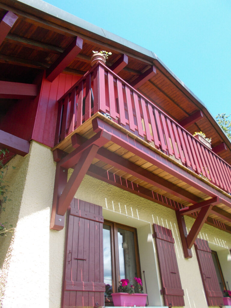 BATIBOIS, Bons-en-Chablais, balcon à BONS-EN-CHABLAIS